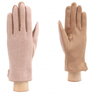 Перчатки женские FABRETTI, JIF3-3 бежевые (размер 7)