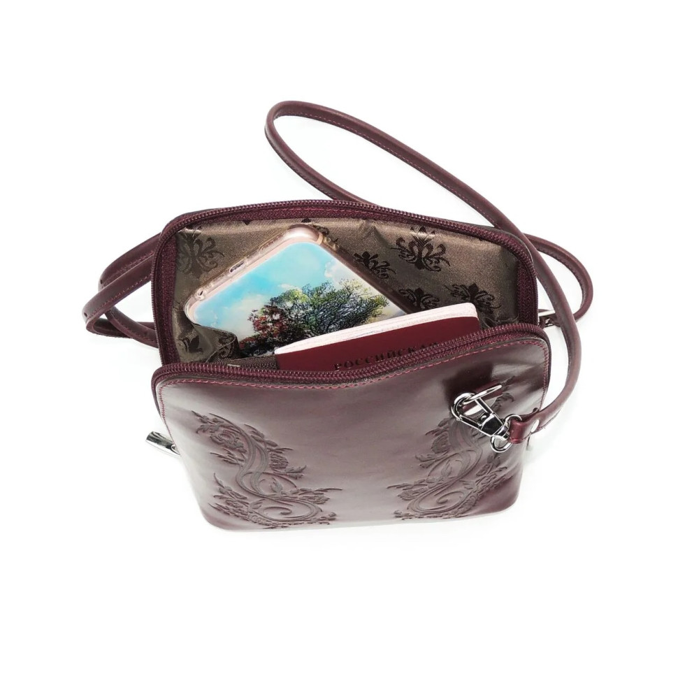 Сумка женская Natalia Kalinovskaya 83т.681 Анни бордо 