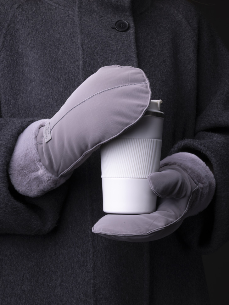 Варежки женские Baggins влагоотталкивающие серые