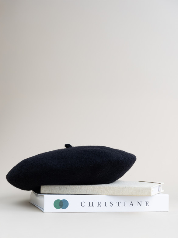 Берет женский Stigler, черный Берет женский Stigler, черный