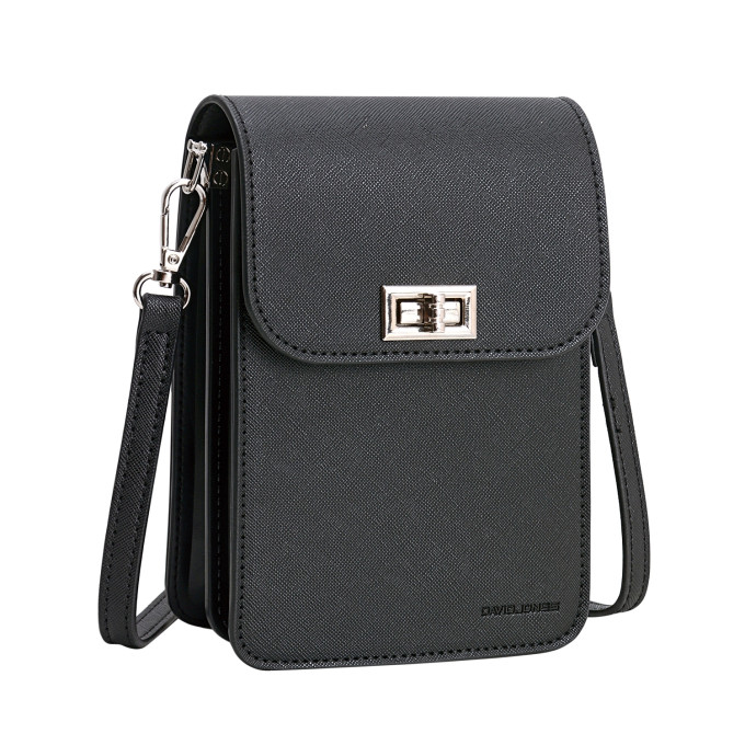 Сумка женская David Jones  6968 black Сумка женская David Jones  6968 black