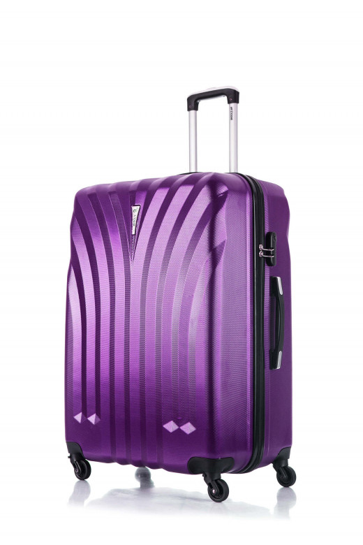 Чемодан L'Case,  BCP-01-12 Phuket фиолетовый 24"