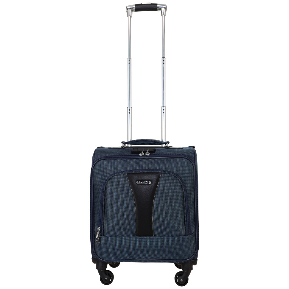 Чемодан пилот-кейс Rion+, 433 синий 18"