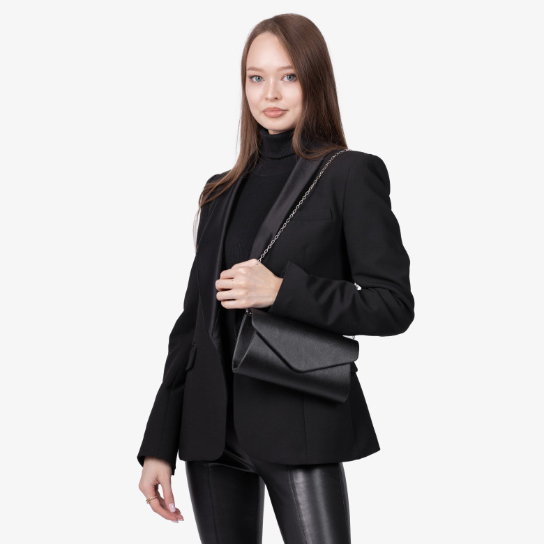 Клатч Baggins, YF-58 черный Клатч Baggins, YF-58 черный