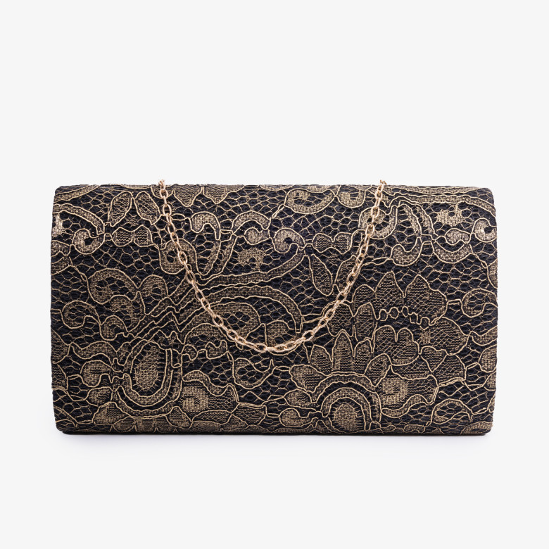 Клатч женский Funxilan 1708-2 black/gold