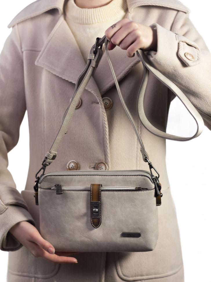 Сумка женская Flame Dance 88250 grey Сумка женская Flame Dance 88250 grey