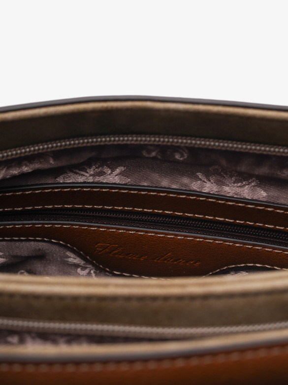 Сумка женская Flame Dance 2070 khaki Сумка женская Flame Dance 2070 khaki