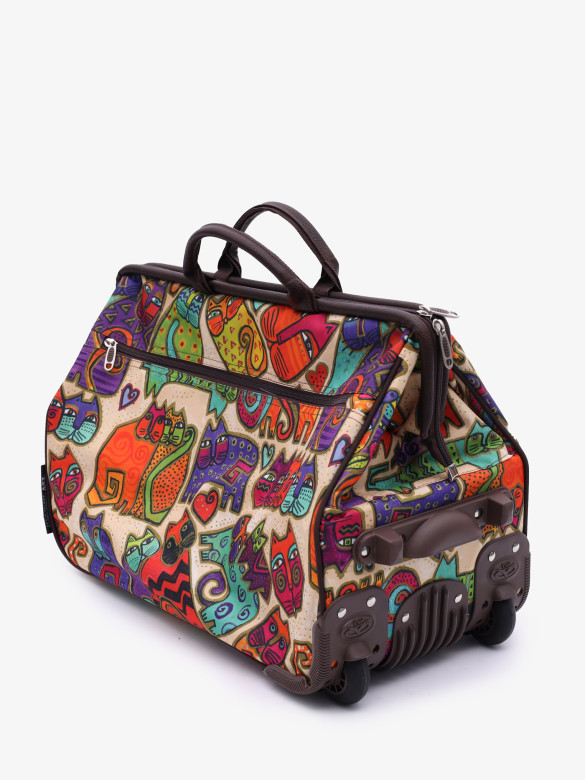 Сумка дорожная TsV 513 кошки