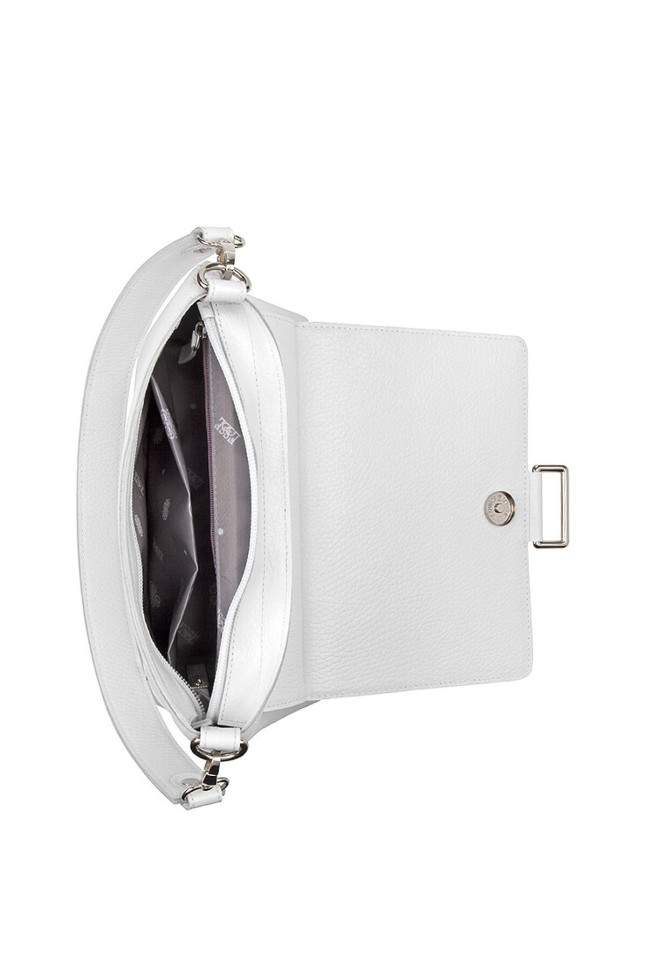 Сумка женская ДЕМИ 79308 КРИСТАЛЛ софти снежная