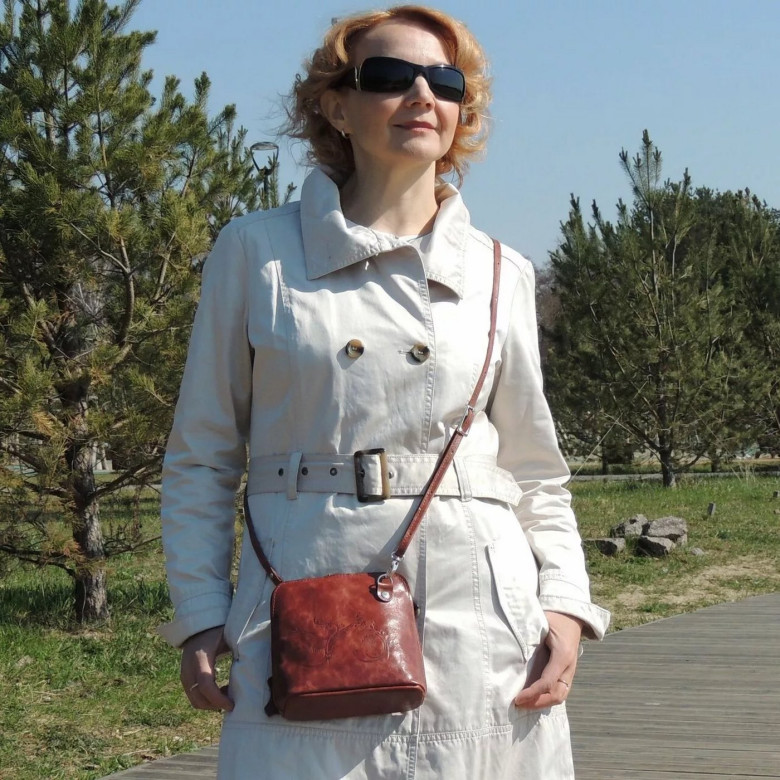 Женская кожаная сумка Natalia Kalinovskaya С83п-601 «Леверн»