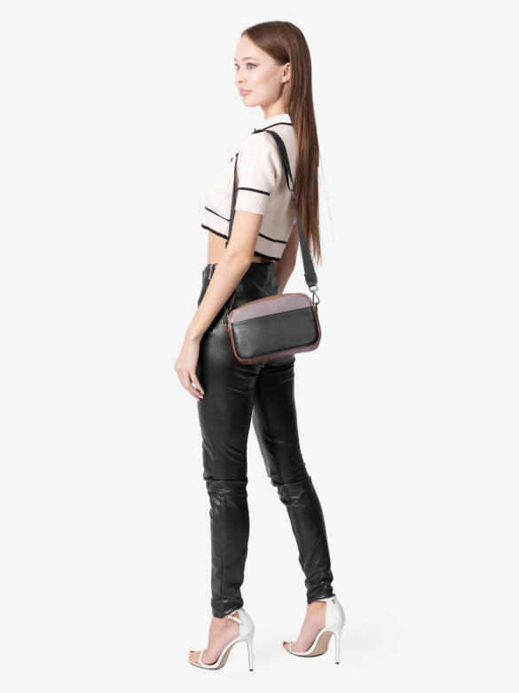 Сумка Baggins, 3801 черная/серая