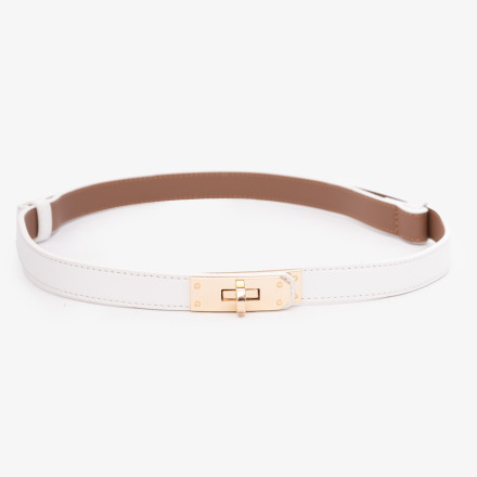 Ремень женский H 20 белый Ремень женский H 20 белый