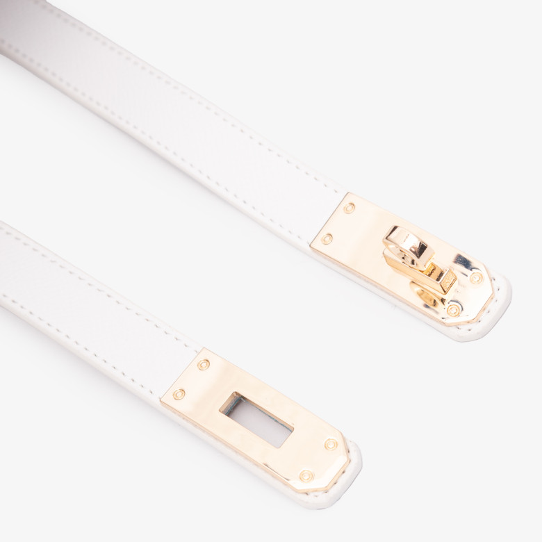 Ремень женский H 20 белый Ремень женский H 20 белый