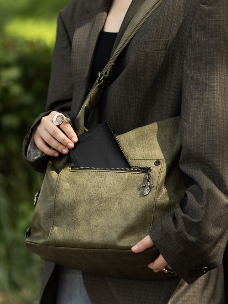 Сумка-рюкзак Roseshow 83130 хаки Сумка-рюкзак Roseshow 83130 хаки