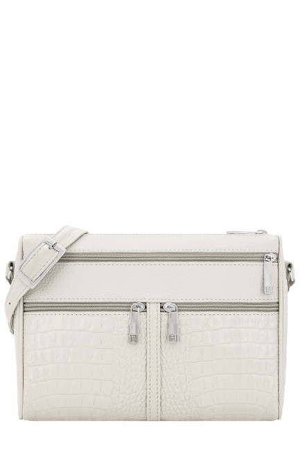 Сумка женская Protege, Ц-312 бежевая рептилия+флотер Сумка женская Protege, Ц-312 бежевая рептилия+флотер