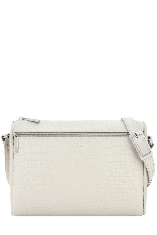 Сумка женская Protege, Ц-312 бежевая рептилия+флотер Сумка женская Protege, Ц-312 бежевая рептилия+флотер