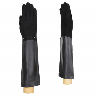 Перчатки женские FABRETTI, 12.73-1 black (размер 7.5)