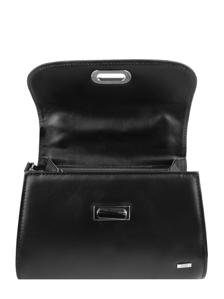 Сумка Esse 76562 ПОЛЛИ DARK кожа черная Сумка Esse 76562 ПОЛЛИ DARK кожа черная