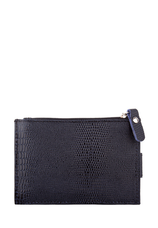 Кредитница КРИС INDIGO кожа варан синий, 77753