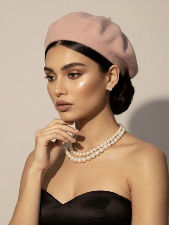 Берет женский Stigler, св.ковыль