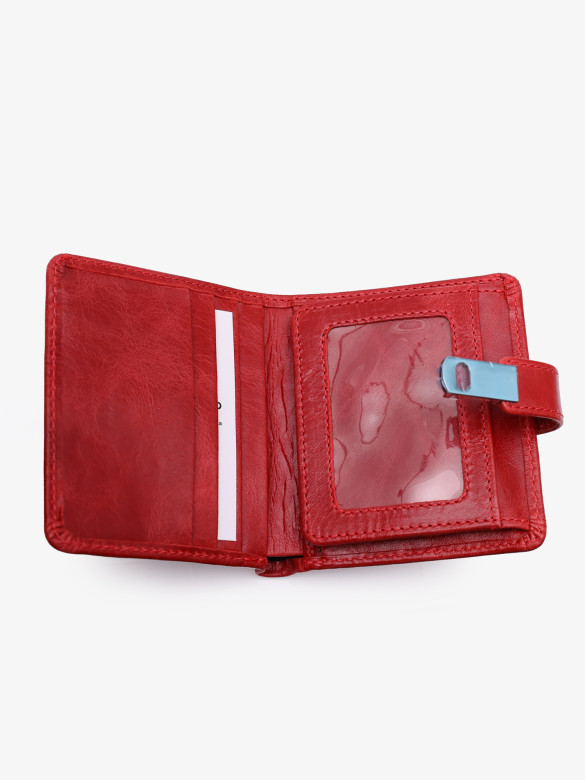 Портмоне женское Вектор ПЖ-465-1930 красное (бегония)