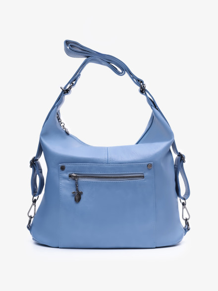 Сумка-рюкзак Roseshow 83130 голубая