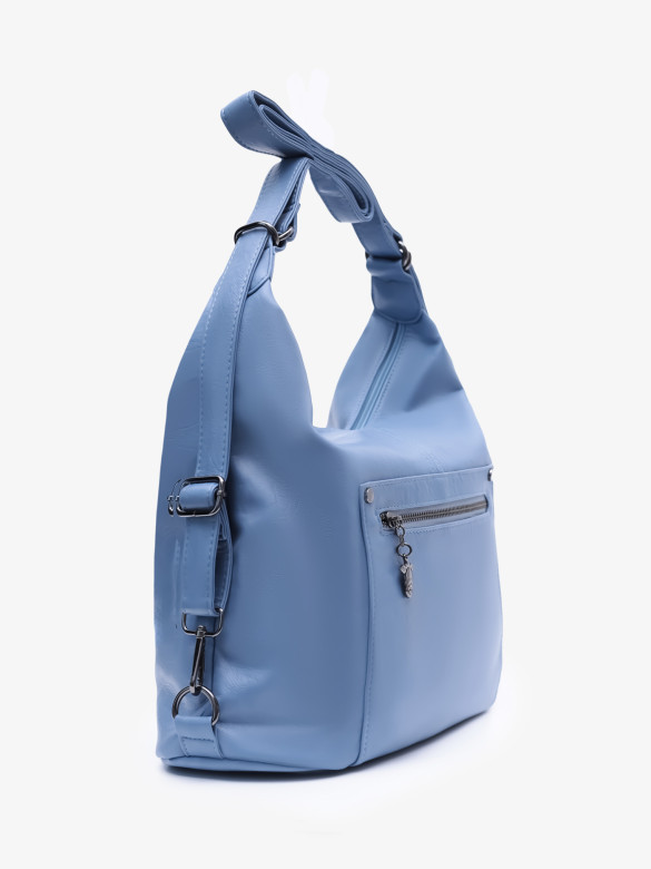 Сумка-рюкзак Roseshow 83130 голубая