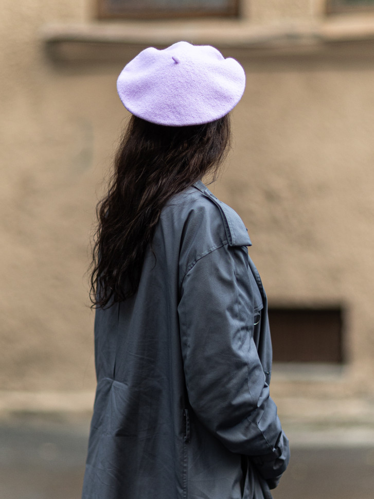 Берет женский Stigler 17-002 сиреневая даль