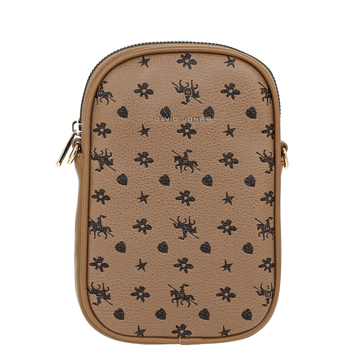 Сумка женская David Jones 6747 brown Сумка женская David Jones 6747 brown