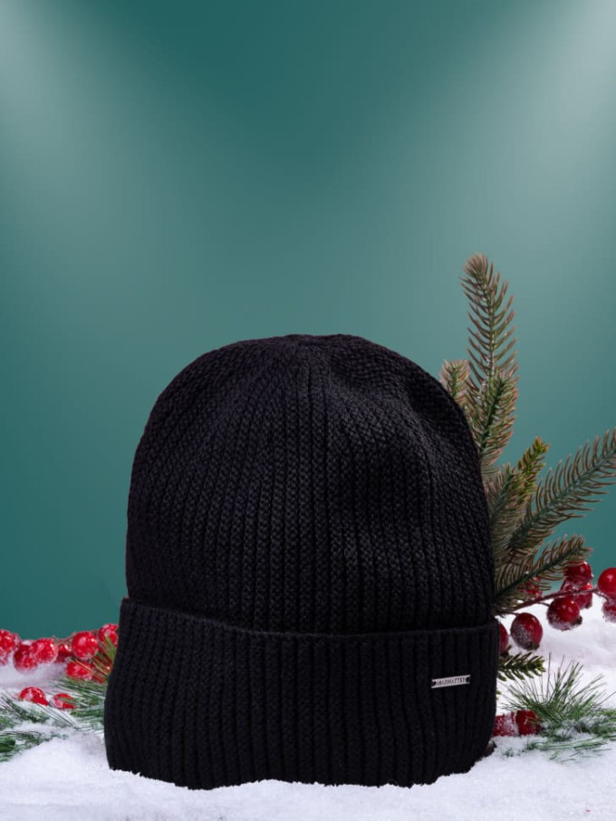 Шапка мужская 11658 MARHATTER чёрный Шапка мужская 11658 MARHATTER чёрный