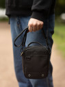 Сумка мужская Leastat L 9007 чёрная Сумка мужская Leastat L 9007 чёрная
