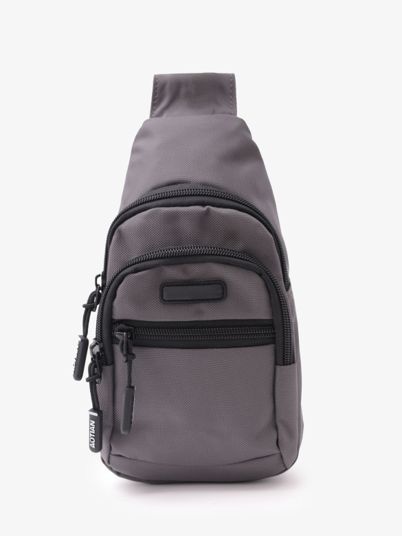 Рюкзак на одно плечо An 65365 серый Рюкзак на одно плечо An 65365 серый