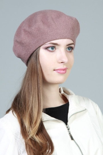 Берет женский Stigler, 17-002 какао Берет женский Stigler, 17-002 какао