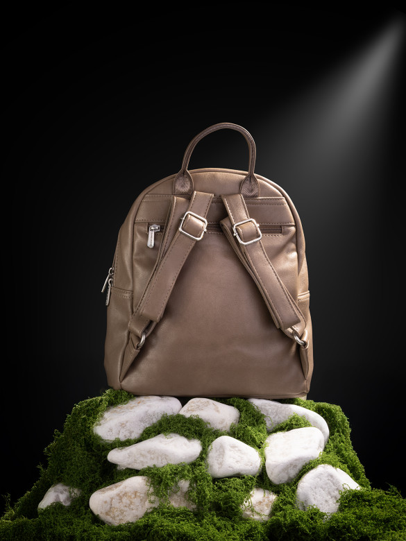 Рюкзак городской David Jones 7727 warm taupe Рюкзак городской David Jones 7727 warm taupe