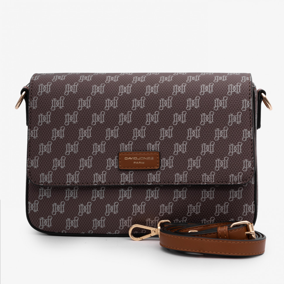 Сумка женская David Jones 21094 dark-cognac