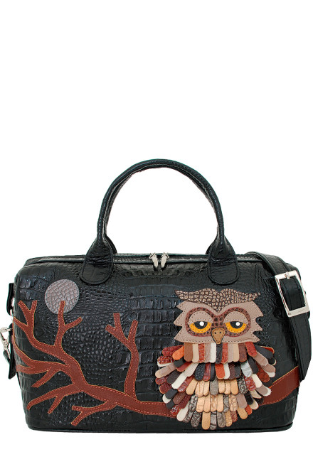 Сумка Protege ДС-195-93 "Сова" черный Сумка Protege ДС-195-93 "Сова" черный