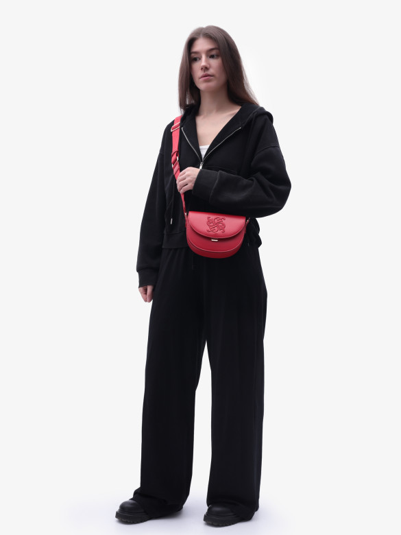 Сумка женская David Jones 7465 lipstick red