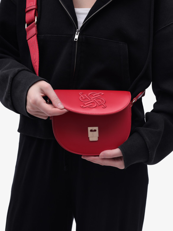 Сумка женская David Jones 7465 lipstick red