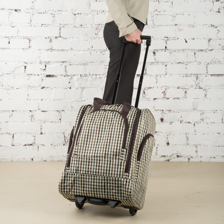 Сумка дорожная на 2 колёсах Voyage 6-301 кошки