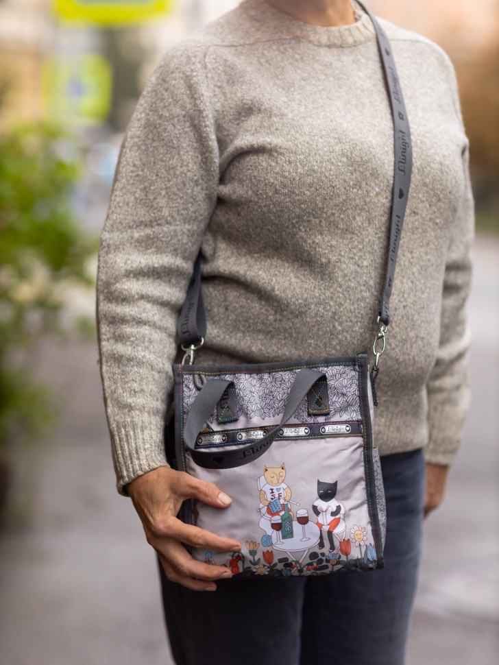 Сумка Б 0407 коты