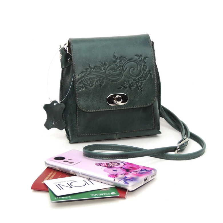 Сумка женская Natalia Kalinovskaya 76т.631 Грин зелёная