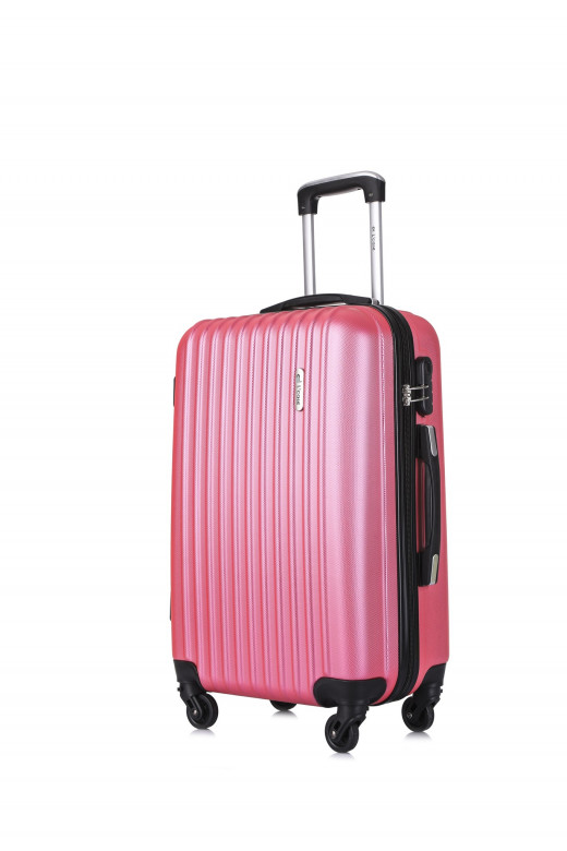 Чемодан L'Case, BCP-12-02 Krabi розовый 22"