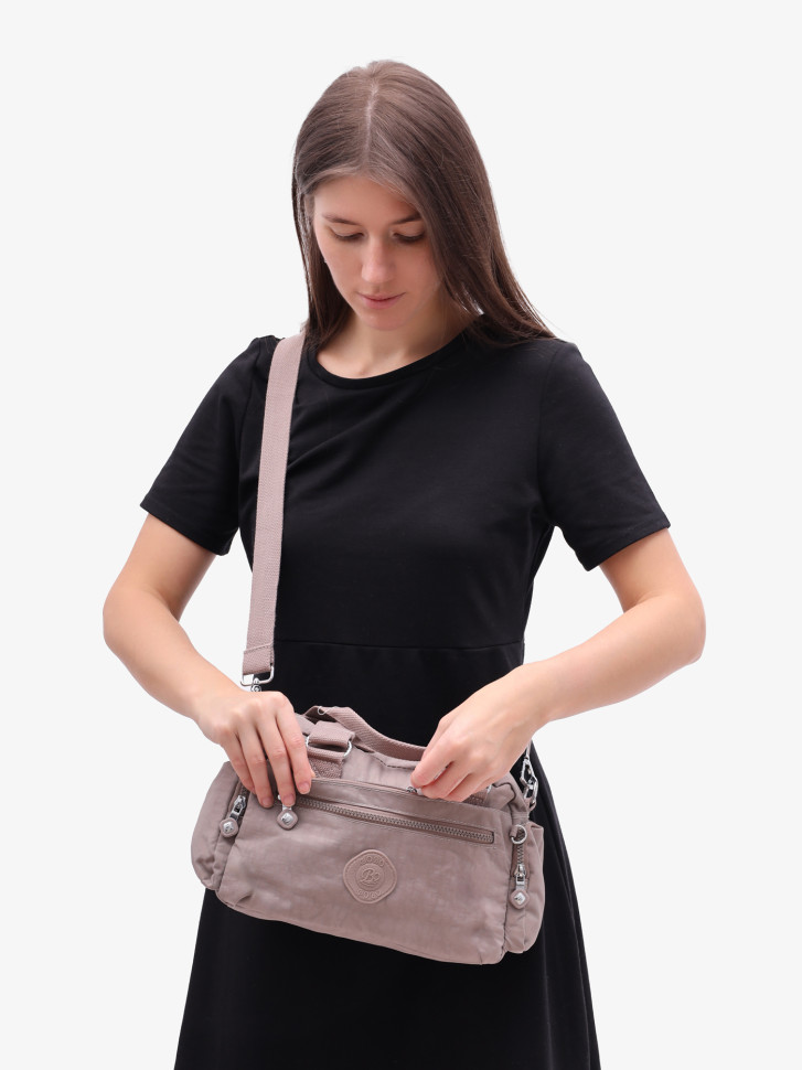 Сумка женская Bobo 66108 темно-бежевая Сумка женская Bobo 66108 темно-бежевая