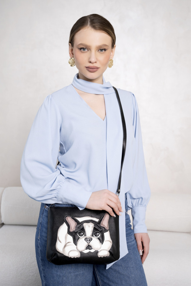 Сумка Protege ДС-261-254 "Бульдог №1"синий Сумка Protege ДС-261-254 "Бульдог №1"синий