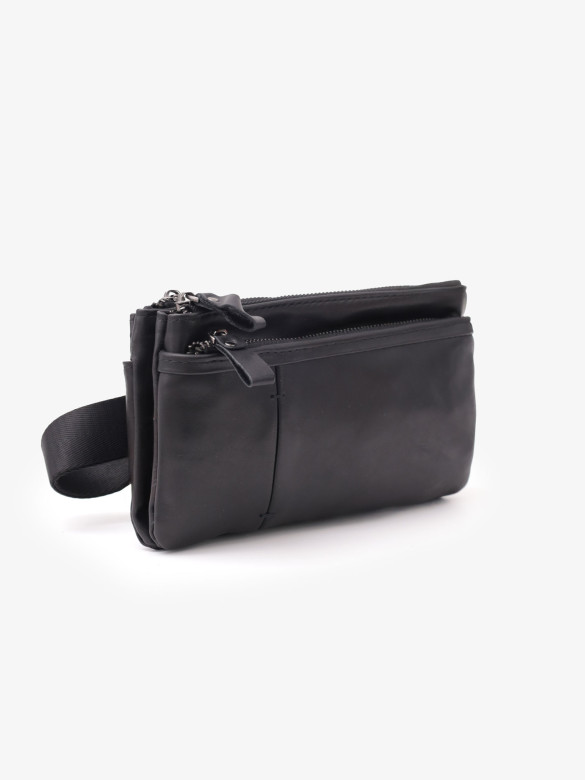 Мужская сумка на пояс Baggins 8050 черная