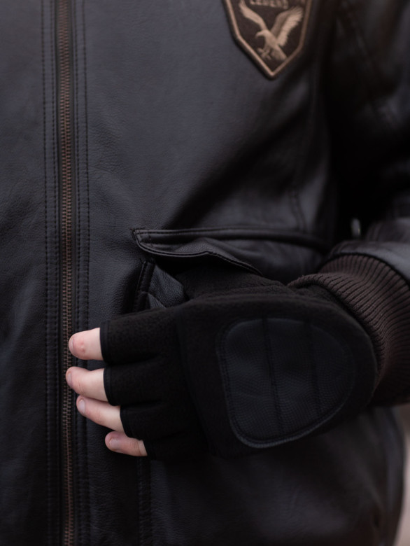 Перчатки мужские Pittardss черные Перчатки мужские Pittardss черные