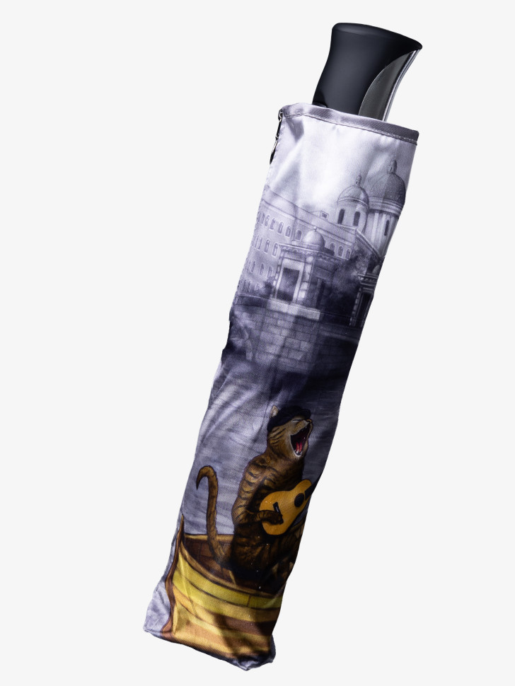 Зонт женский с/а 237 коты и каналы Зонт женский с/а 237 коты и каналы