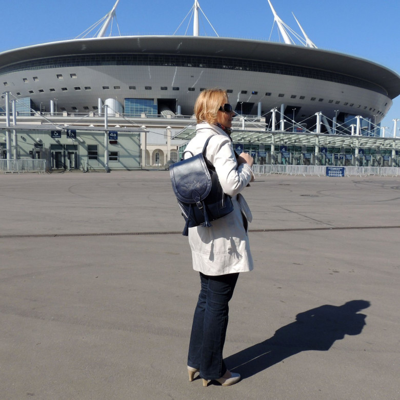 Рюкзак женский Natalia Kalinovskaya, "Валери" синий