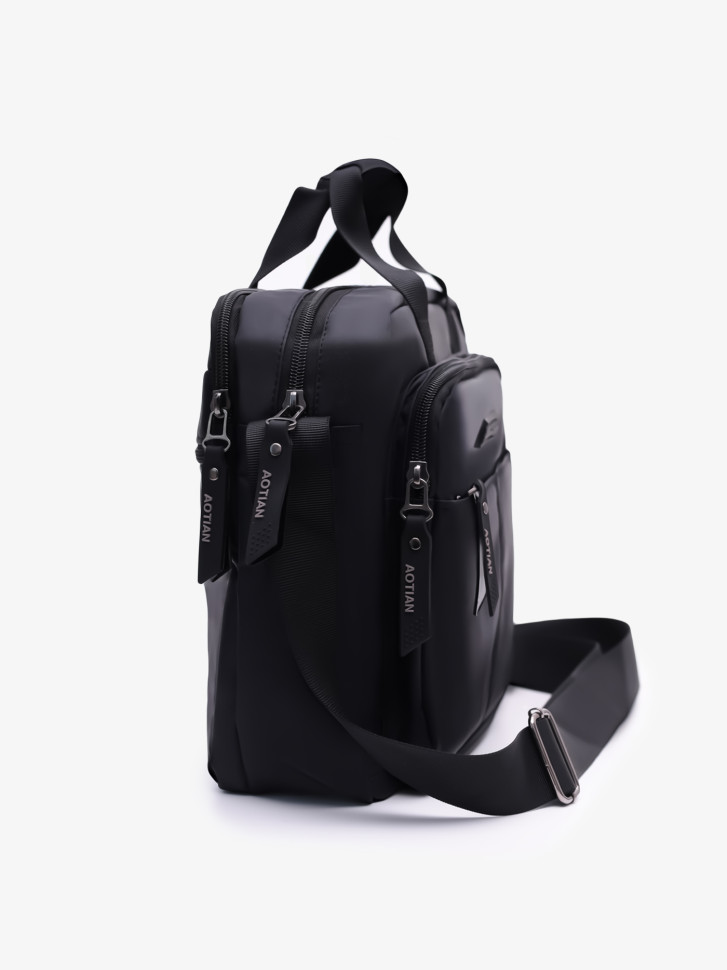 Сумка мужская Aotian 4087 черная Сумка мужская Aotian 4087 черная