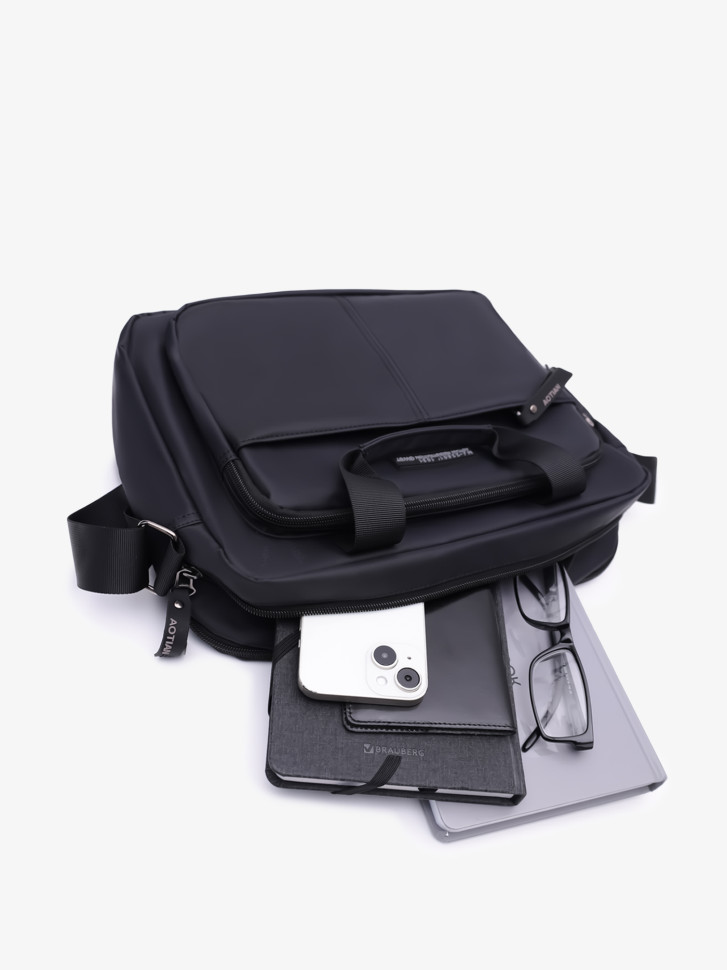 Сумка мужская Aotian 4087 черная Сумка мужская Aotian 4087 черная